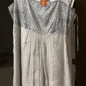 Newport Gray Sequin Dress